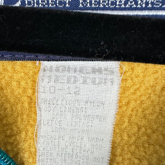 Vintage Lands End Womens M Squall Jacket Retro Teal Blue Made in U.S.A. - Picture 4 of 15